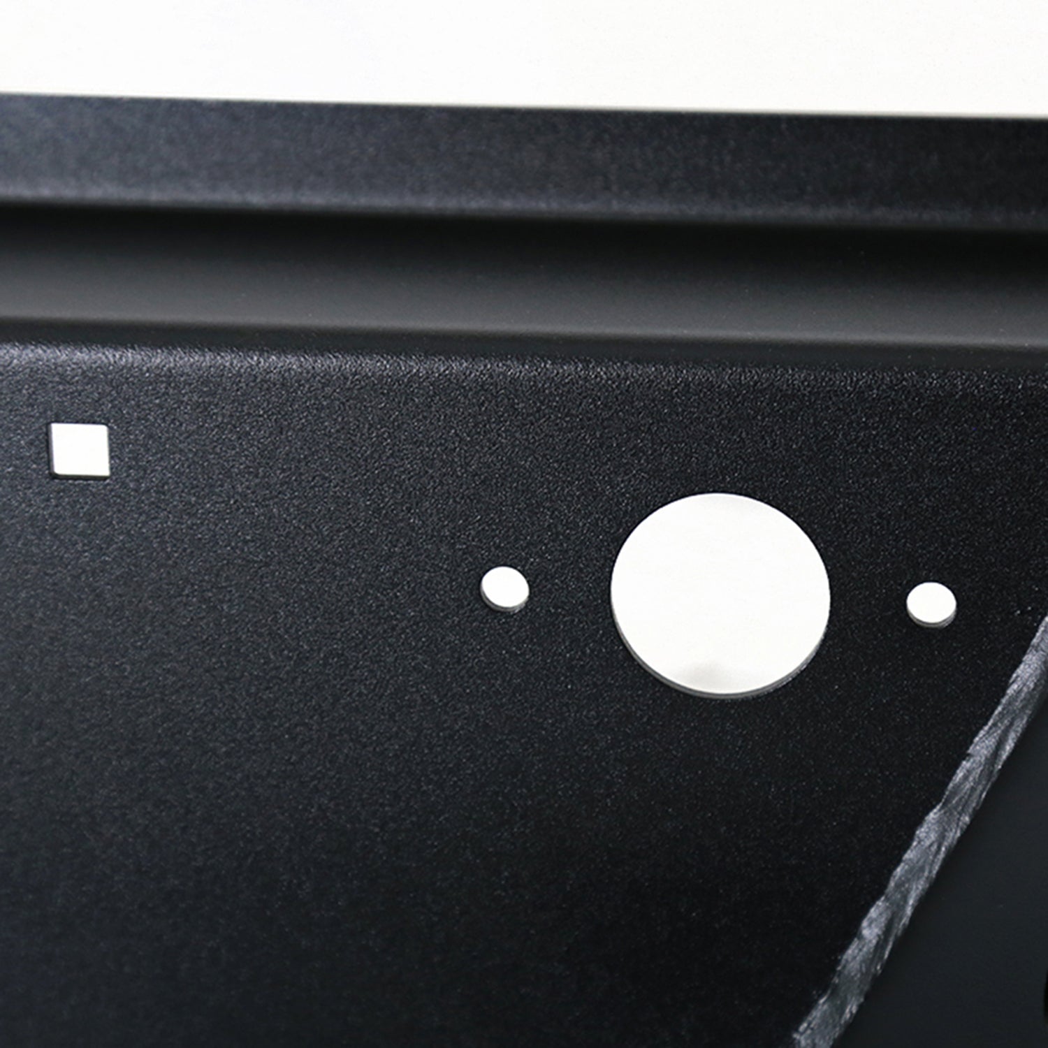 2011-2019 Chevy Silverado/ GMC Sierra 2500/3500 Black Steel Rear Step Bumper