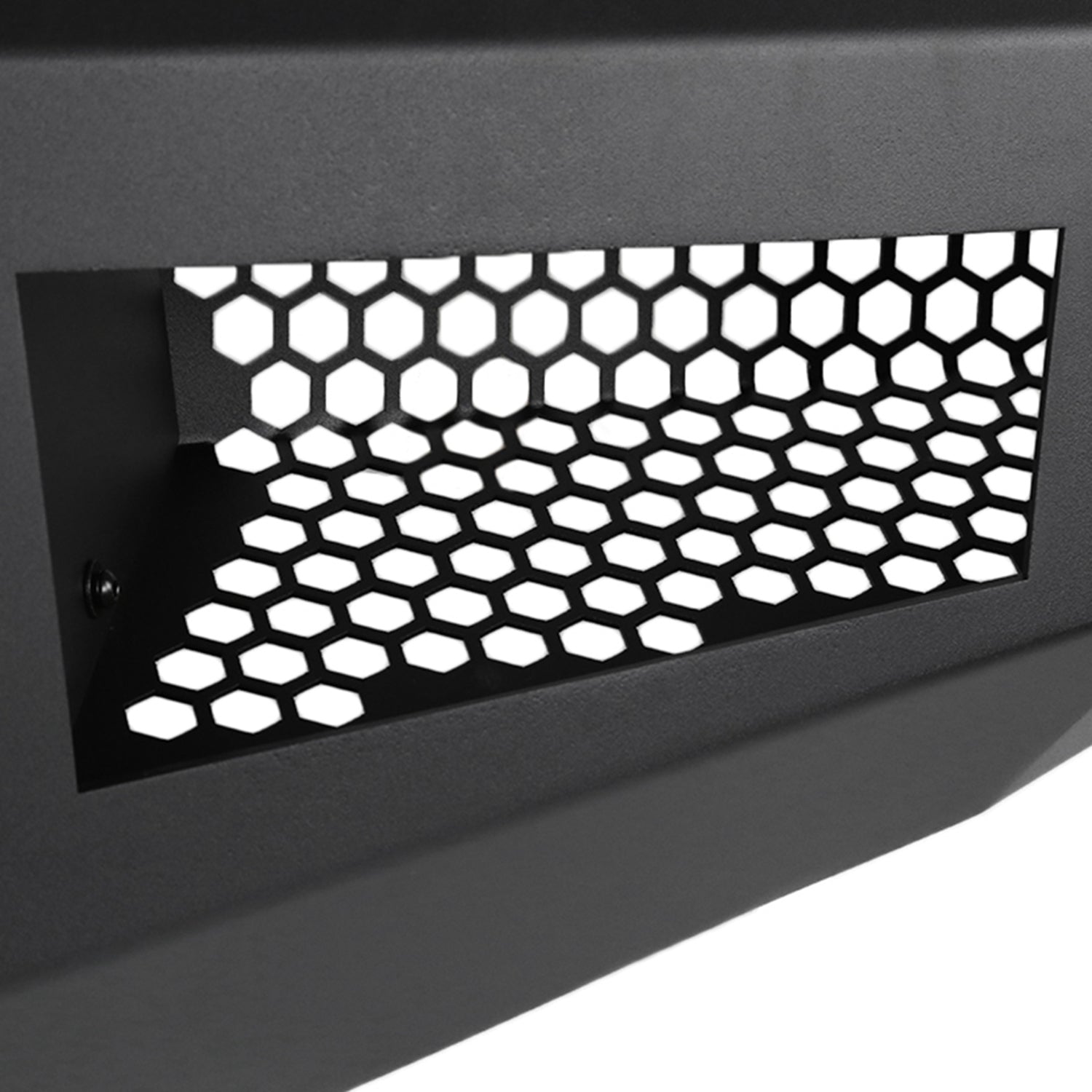 2016-2021 Toyota Tacoma Black Heavy Duty Steel Front Bumper & LED Light Ports