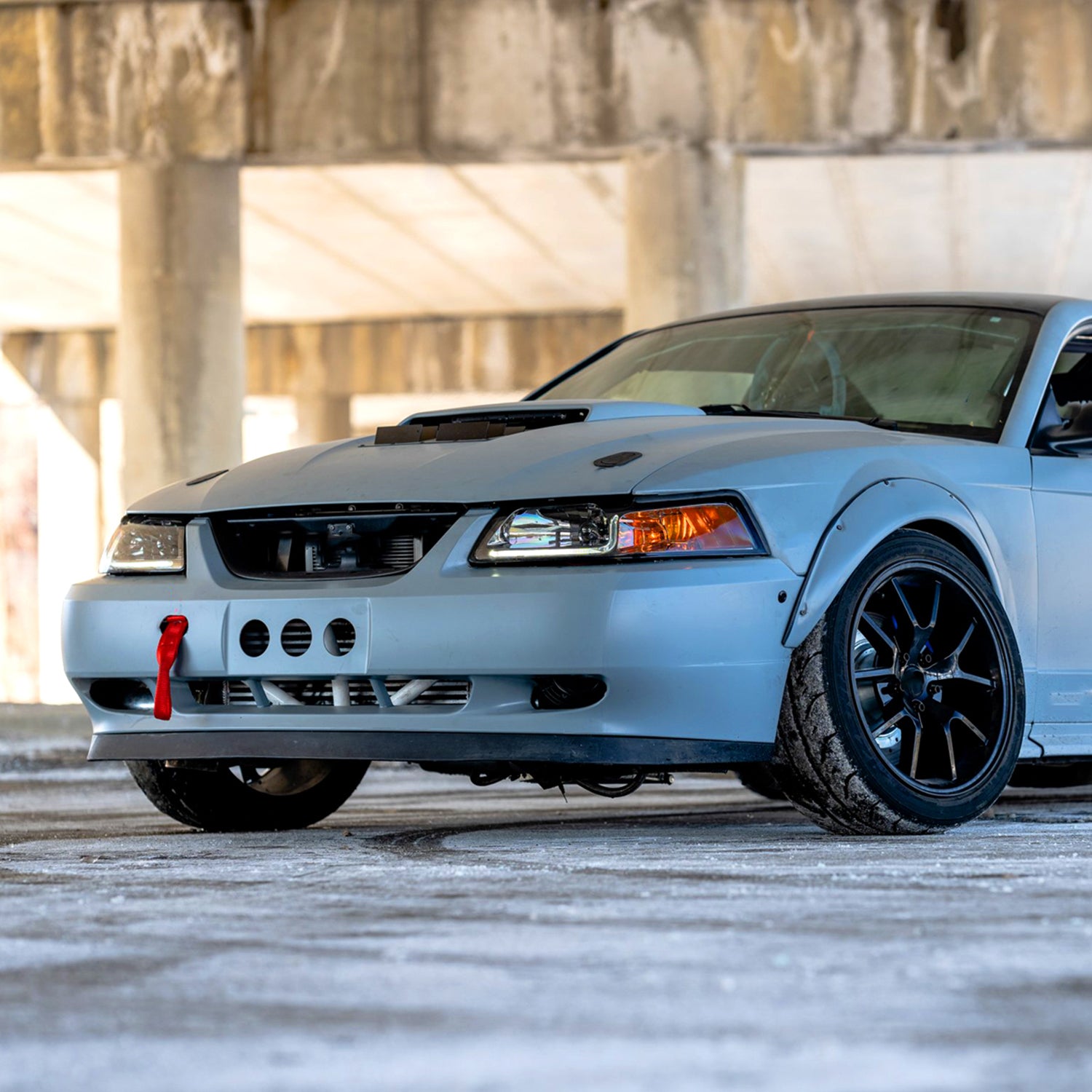 1999-2004 Ford Mustang ABS Bumper Lip Body Kit Splitter Spoiler