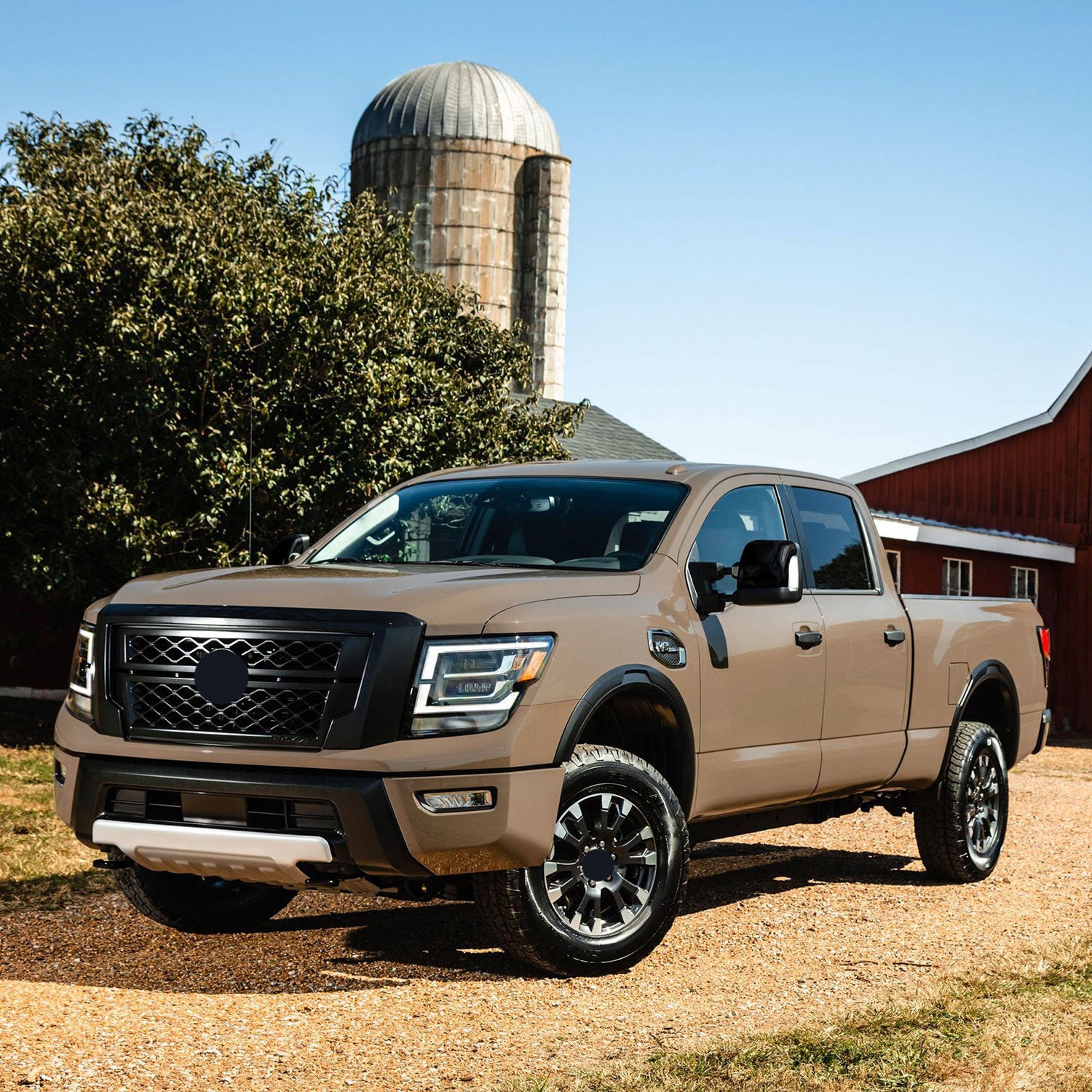 2016-2024 Nissan Titan XD Mirror Cover Caps Gloss Black 2Pcs ABS Plastic