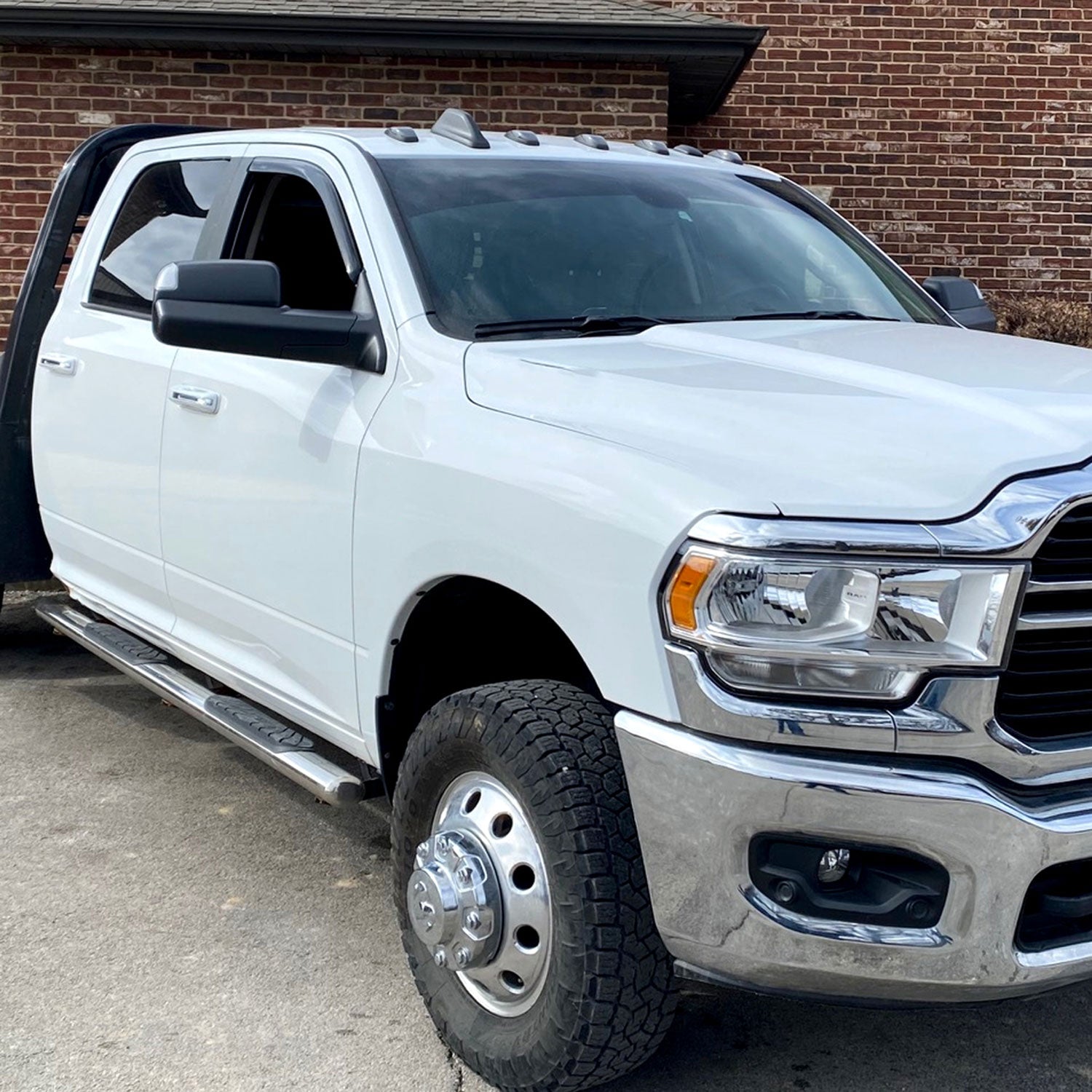 2019-2022 Ram 2500 3500 Black Auto-Fold Side Mirror & Turn Signal Passenger
