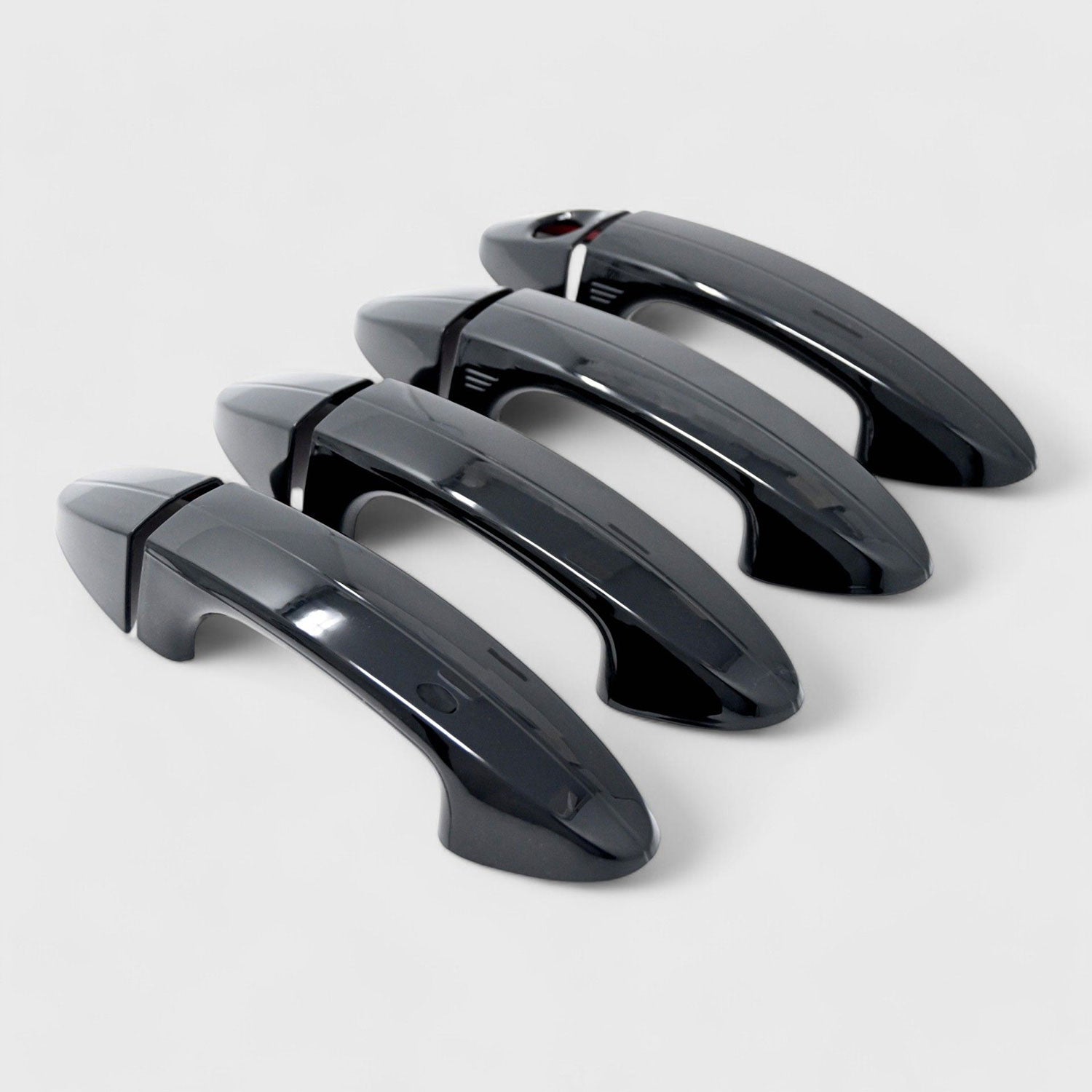 2018-2022 Ford Ecosport Door Handle Cover Gloss Black 8Pcs ABS Plastic