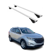 2018-2024 Chevrolet Equinox Roof Rack Cross Bars Silver