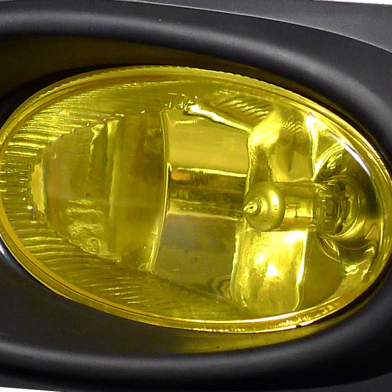 2006-2007 Honda Accord Sedan H11 Fog Lights Kit Chrome Housing/Yellow Lens