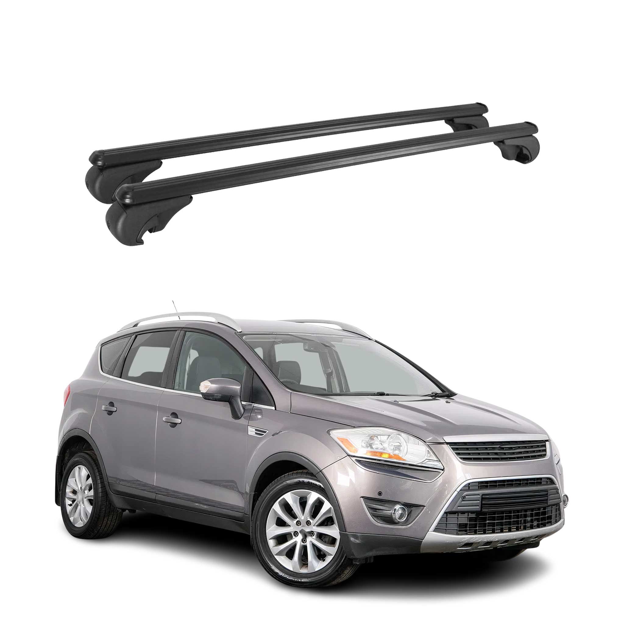 2008-2012 Ford Escape Roof Rack Cross Bars Luggage Carrier 2 Pcs