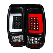 1999-2002 Chevy Silverado/ 99-2006 GMC Sierra LED Tail Lights - G2 Matt Black
