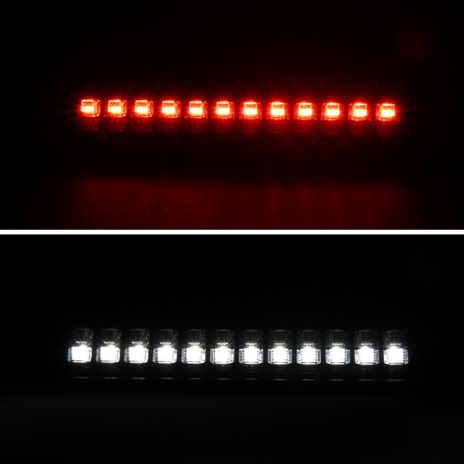 1993-2016 Ford F-250/350/450/550/Ranger LED 3rd Brake Tail Light Black/Smoke