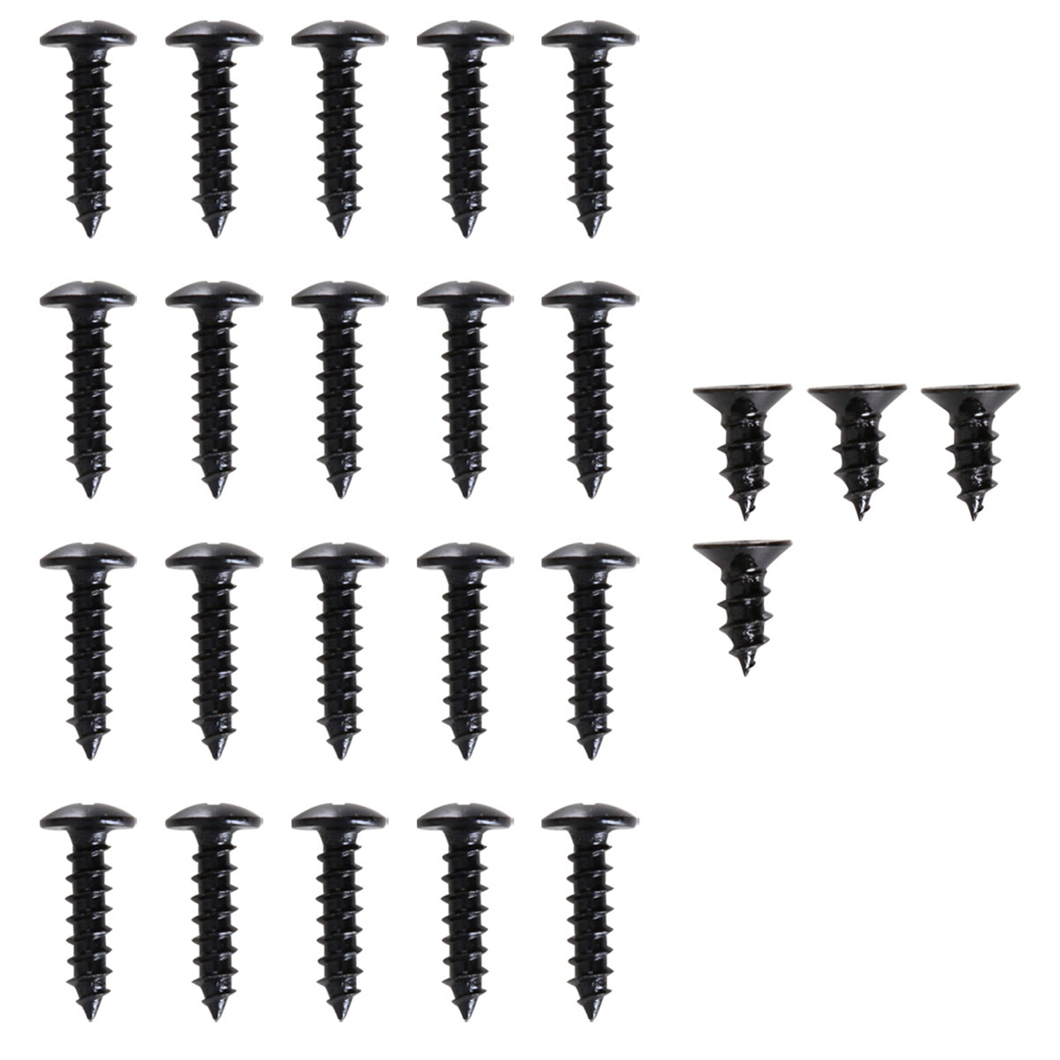 2016-2018 Honda Civic Sedan Matte Black Polypropylene 3Pcs Bumper Lip