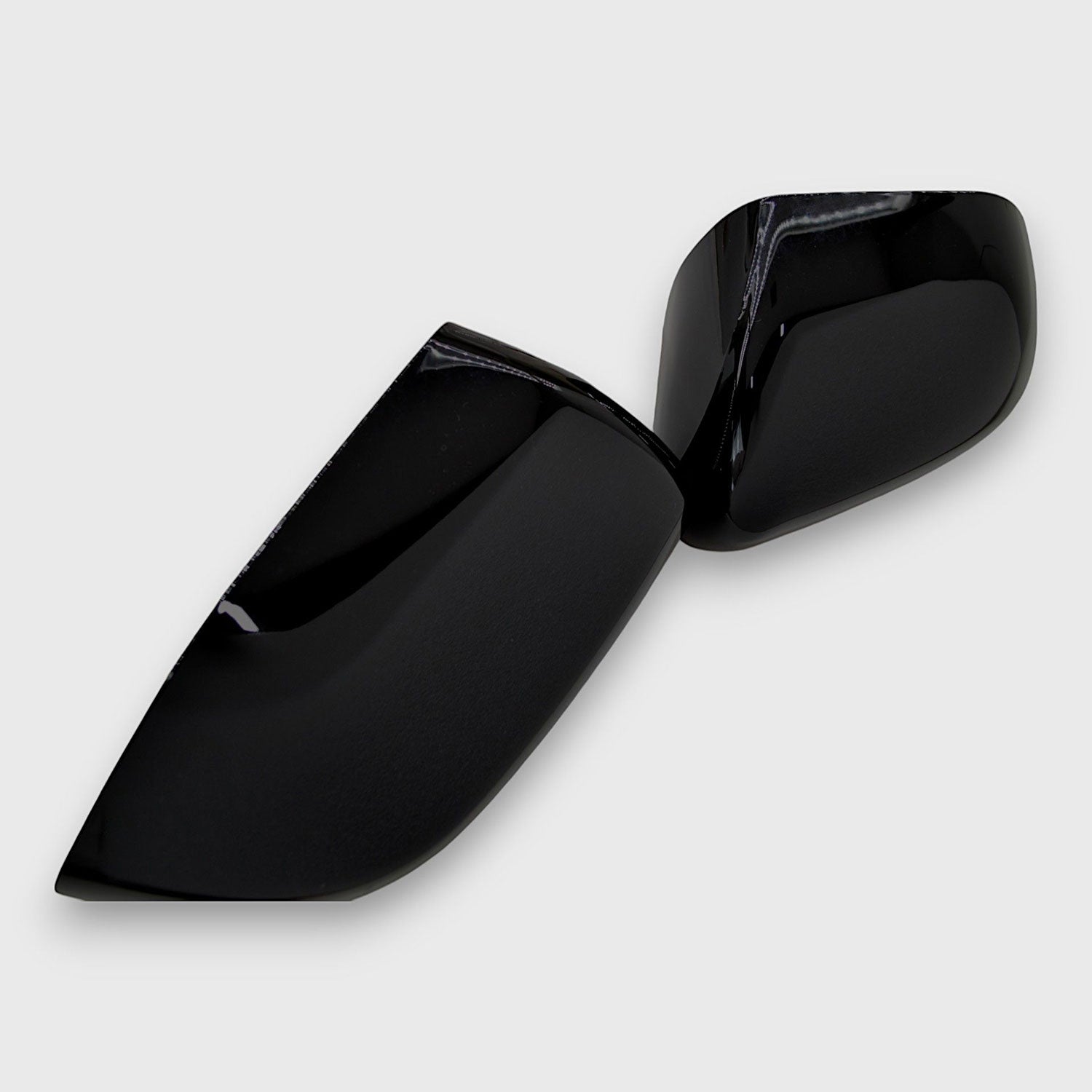 2020-2025 Ford Explorer Mirror Cover Caps Gloss Black 2Pcs ABS Plastic