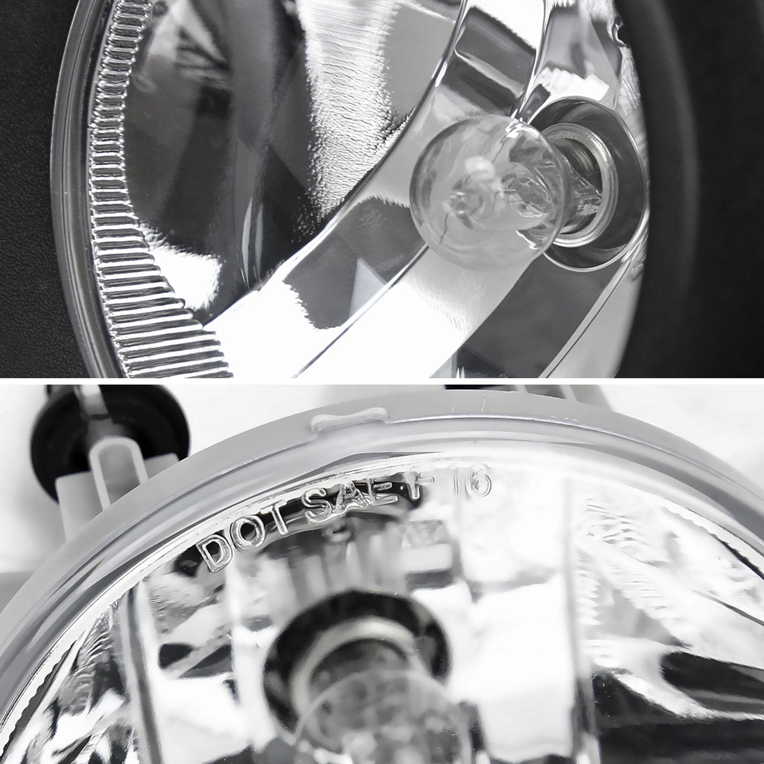 2018-2021 Chevrolet Traverse Fog Lights Kit Chrome Housing/Clear Lens