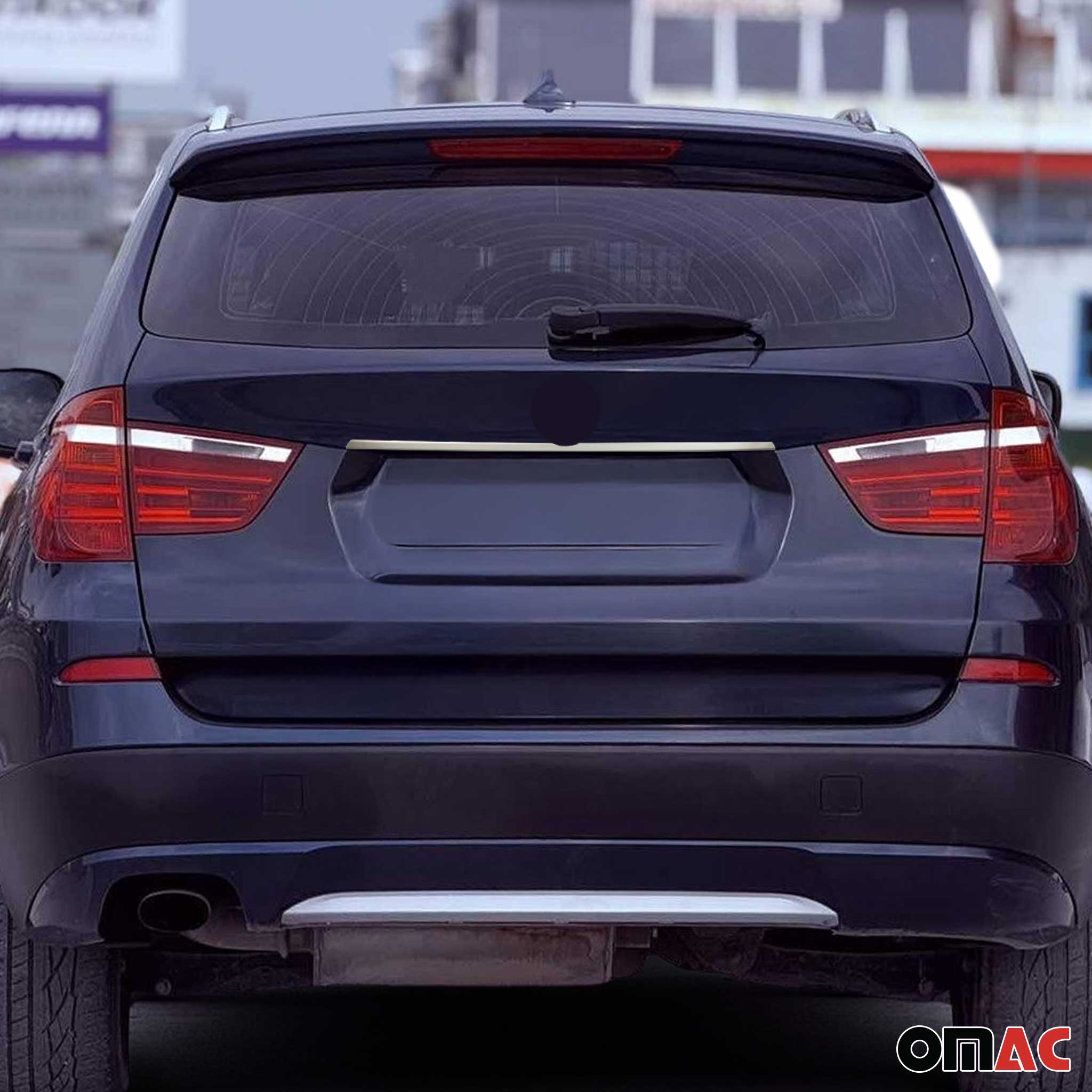 2011-2017 BMW X3 F25 Rear Trunk Tailgate Door Handle Cover Stainless Steel