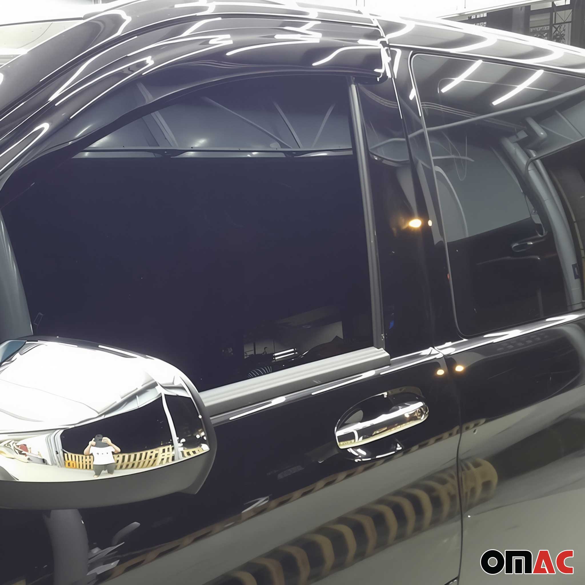 2016-2024 Mercedes Metris Car Door Handle Cover Protector S. Steel 10x