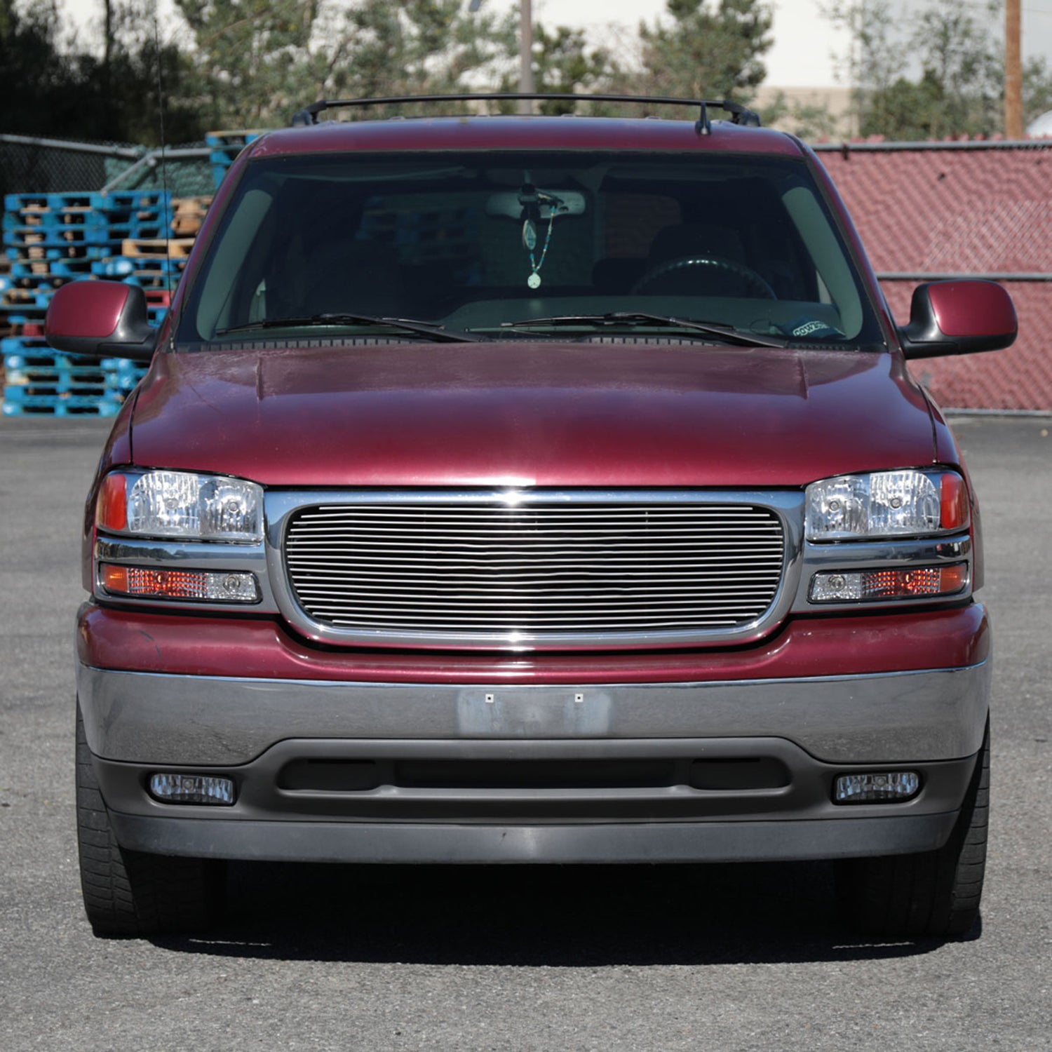 1999-2006 GMC Sierra/Yukon/Yukon XL Headlights&Bumper Lights Amber & Chrome