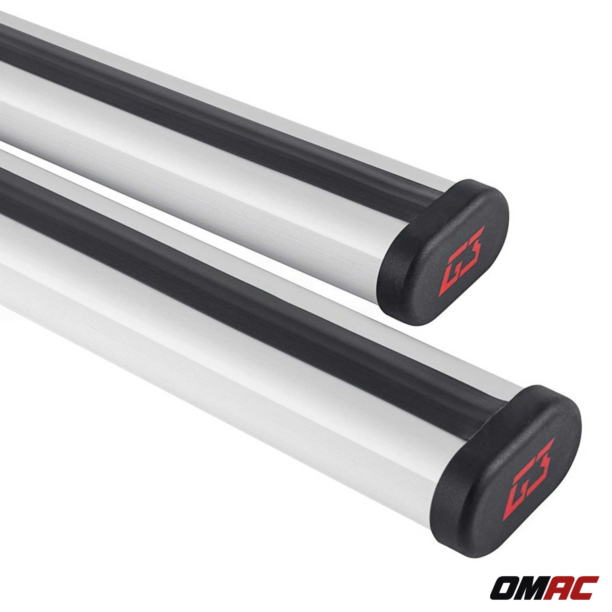 G3 Roof Racks for Volvo V40 Wagon 2000-2004 Aluminium Lockable 165Lbs Gray
