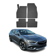 2011-2017 Buick Regal Floor Mats Liners Full Set All Weather Rubber Black