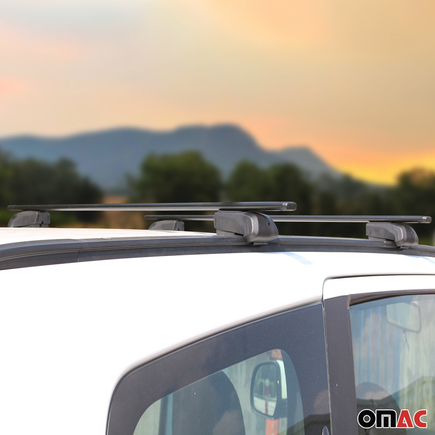 Top Roof Racks Cross Bars Luggage Carrier for Mini Countryman 2025-2026 2x Black