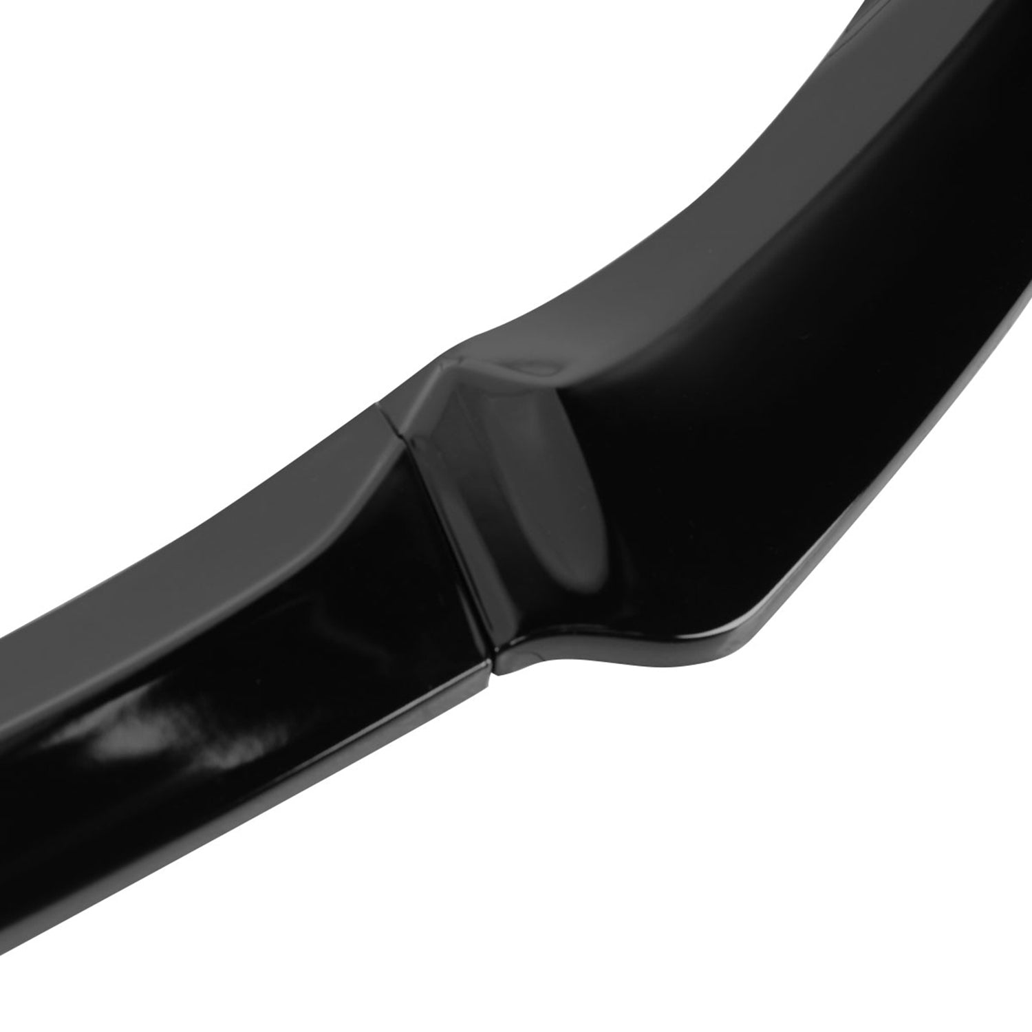 2010-2011 Mazda 3 S-Sport Glossy Black 3Pcs Front Bumper Lip Splitter Kit