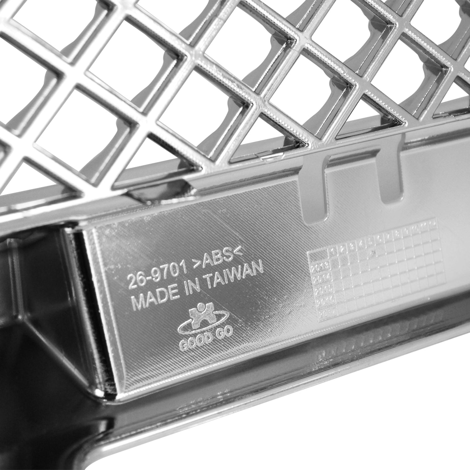 2011-2014 Dodge Charger Chrome ABS Front Lower Mesh Grille