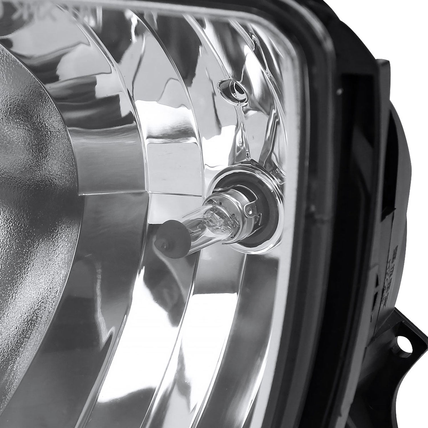 2013-2018 Dodge RAM 1500 9006 Fog Lights Kit Chrome Housing/Clear Lens