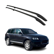 2004-2010 VW Touareg Roof Rack Rails Side Rails Black