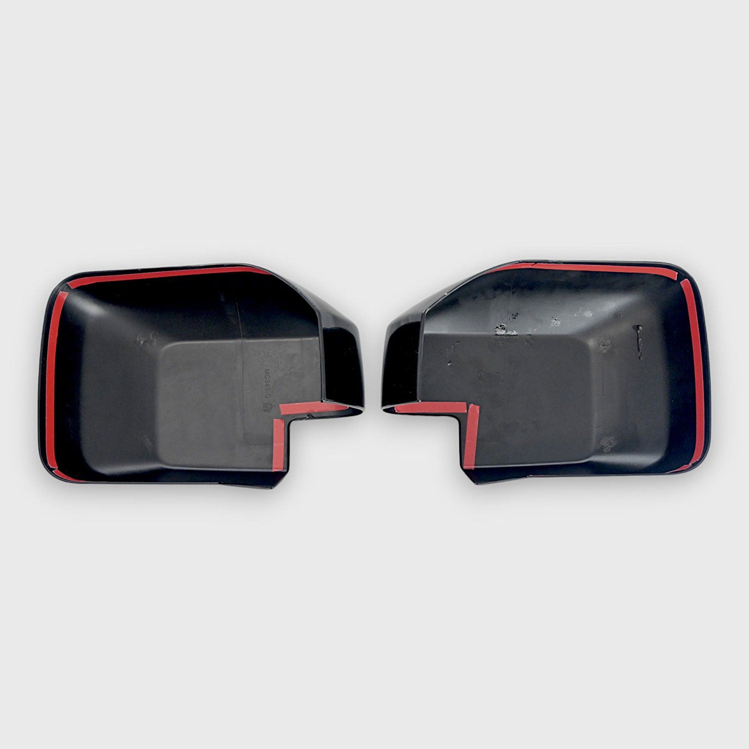 2021-2024 Ford Bronco Mirror Cover Caps Gloss Black 2Pcs ABS Plastic