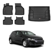 OMAC Floor Mats & Cargo Liners for VW Golf Mk7 2015-2021 Upper Trunk