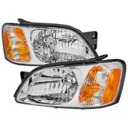2000-2004 Subaru Legacy Brighton/2003-2006 Baja Sport Factory Headlights Chrome