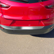 2016-2021 Mazda CX-3 Rear Bumper Guard Stainless Steel Brushed