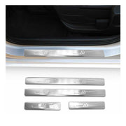 2003-2008 Toyota Corolla Sedan Door Sill Scuff Plate Scratch Protector Stainless Steel