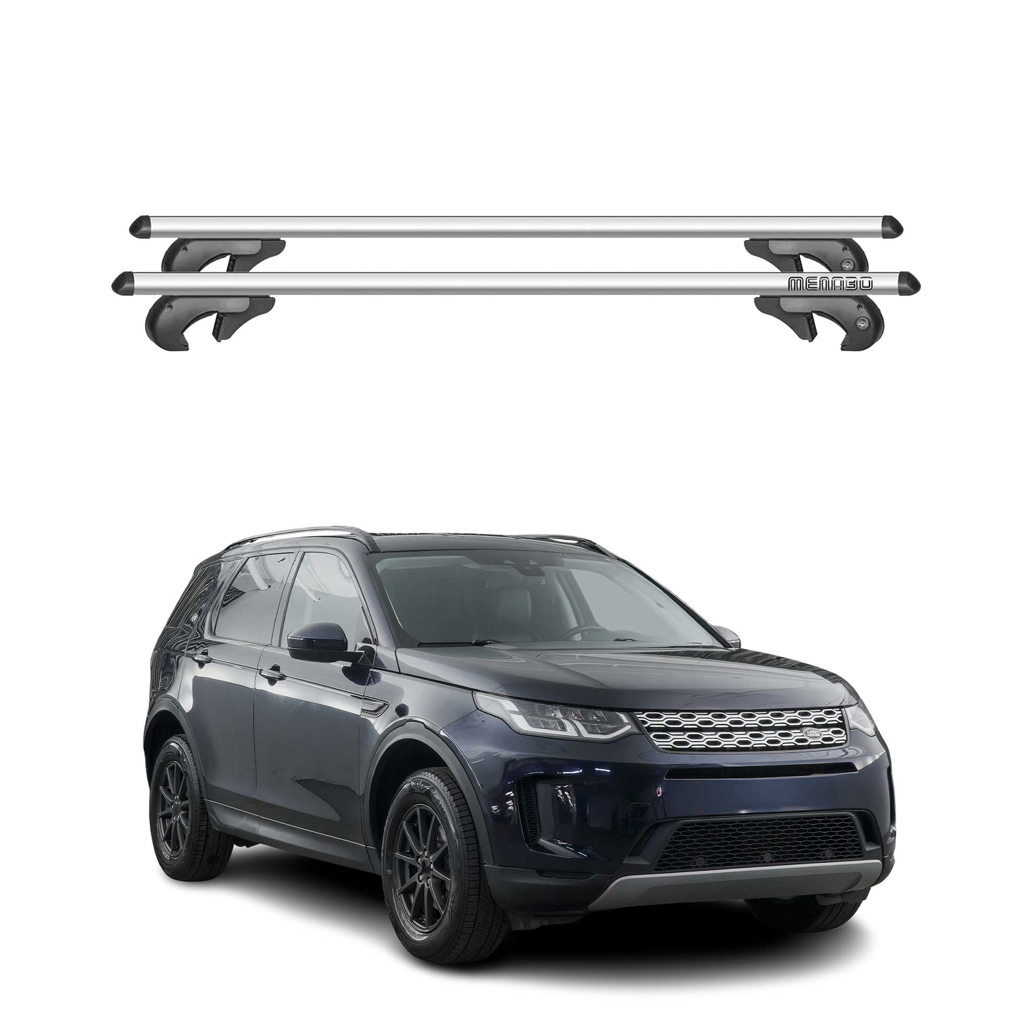 2015-2019 Land Rover Discovery Sport Roof Rack Cross Bars Silver