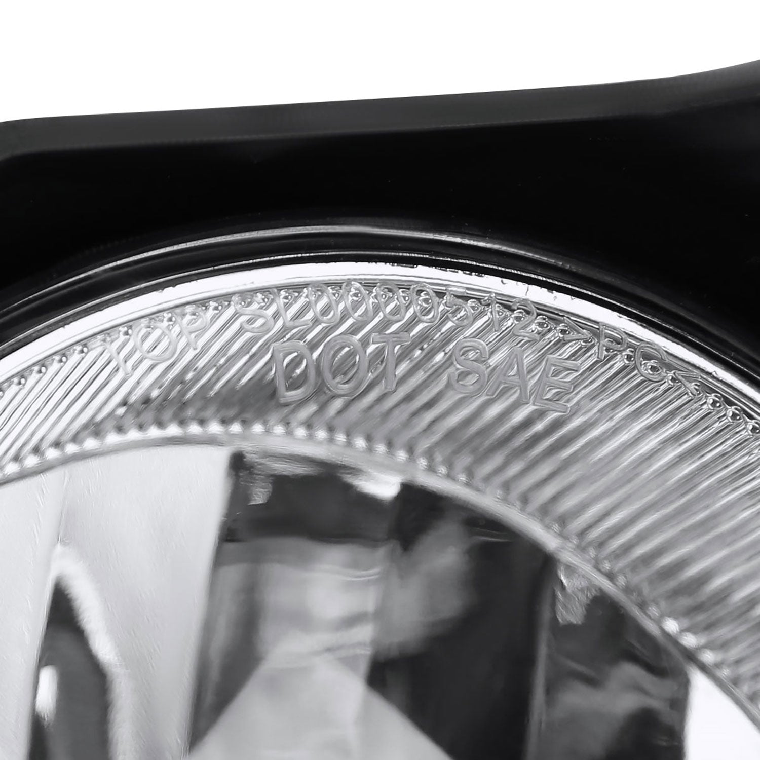 2008-2017 Toyota Sequoia H10 Fog Lights w/Switch & Wiring Harness Chrome/Clear