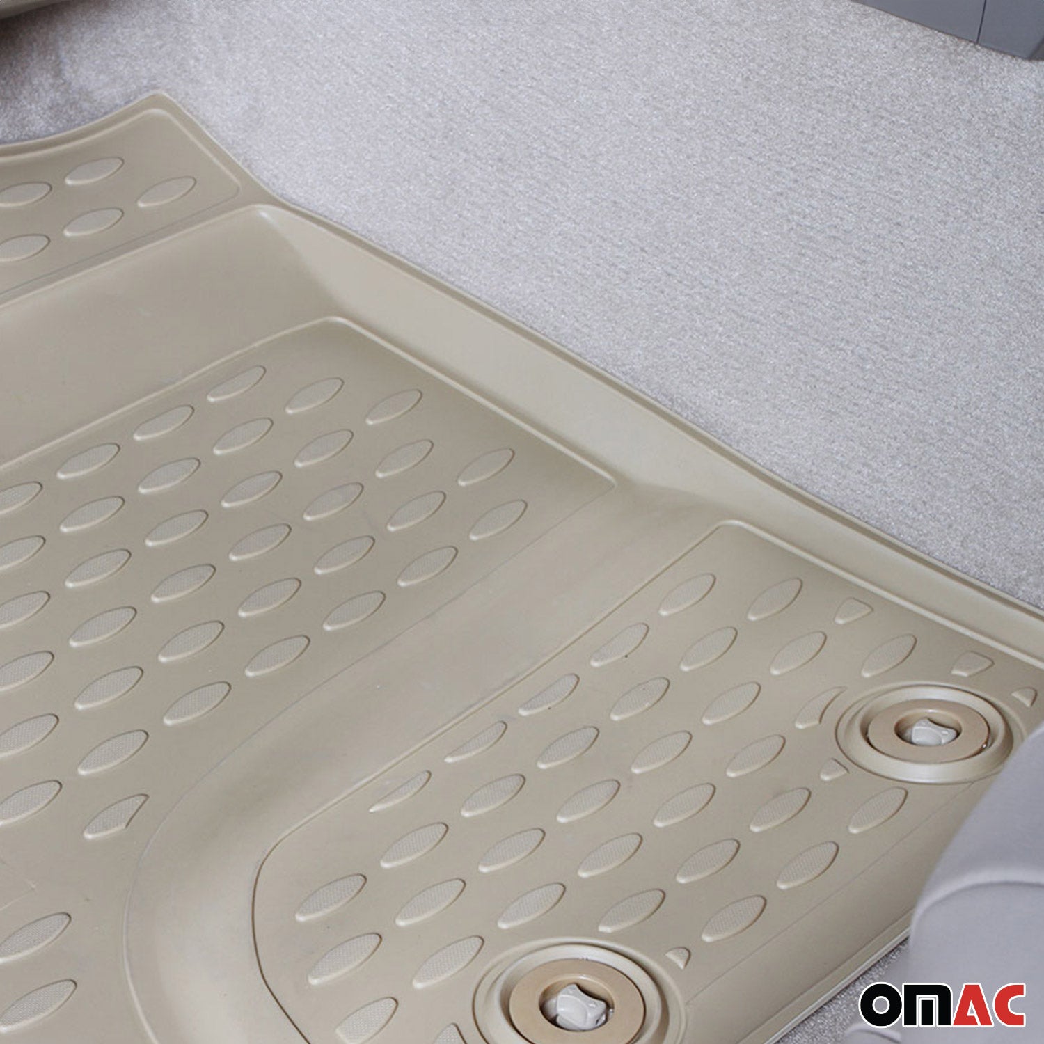 2011-2020 Toyota Sienna 3.gen 8 Seats Floor Mats Liners Full Set All Weather Beige