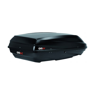 OMAC G3 Roof Box 7.8 cu ft PS UV-protected Matt Black Dual Side Opening
