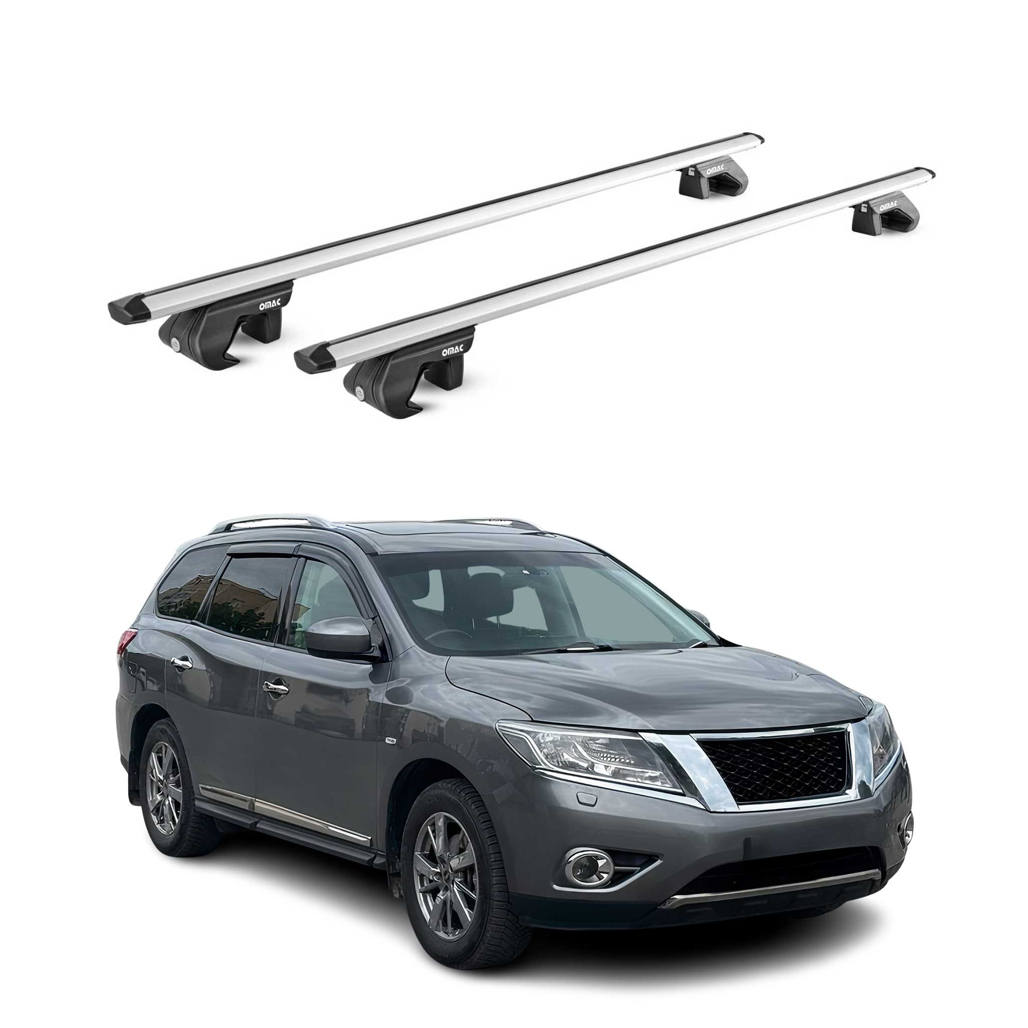2013-2020 Nissan Pathfinder Roof Rack Cross Bars Luggage Carrier 2 Pcs