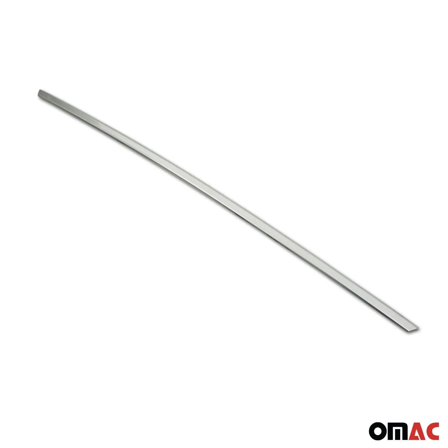 2011-2018 Volvo S60 Rear Trunk Tailgate Door Handle Cover Stainless Steel Silver 1Pc