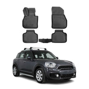 2017-2019 Mini Cooper Countryman F60 Floor Mats Liners Full Set All Weather Black