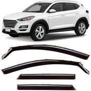 Clim Art Wind Deflectors for Hyundai Tucson 2016-2021 In-channel Dark Smoke 4Pcs