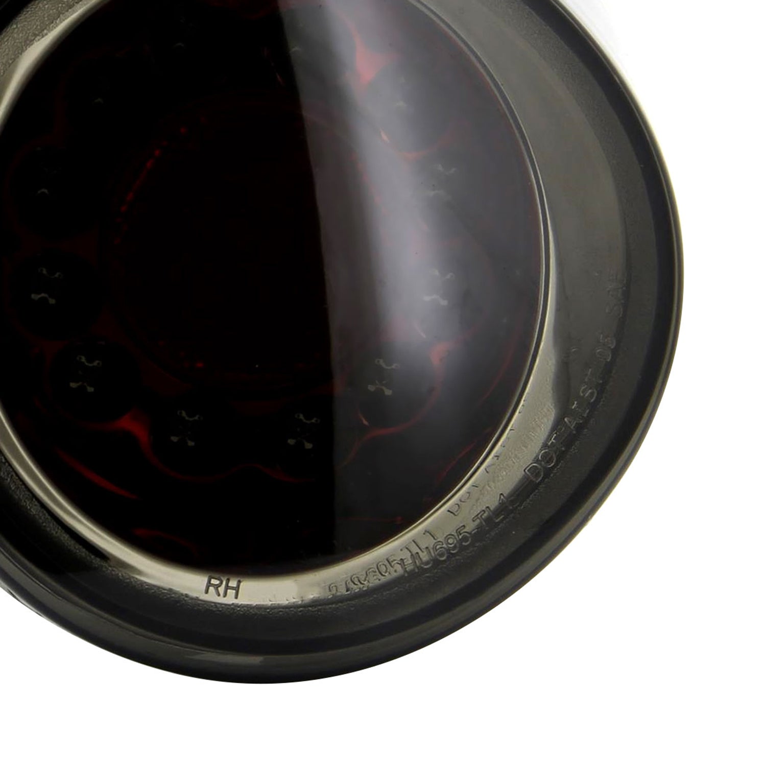 2005-2010 Chevy Cobalt Coupe LED Tail Lights & Reverse Lights Chrome/Red Smoke