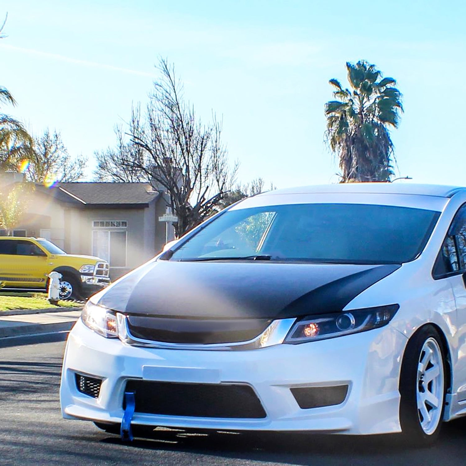 2012-2013 Honda Civic Coupe/ 12-2015 Civic Sedan LED Bar Projector Headlights