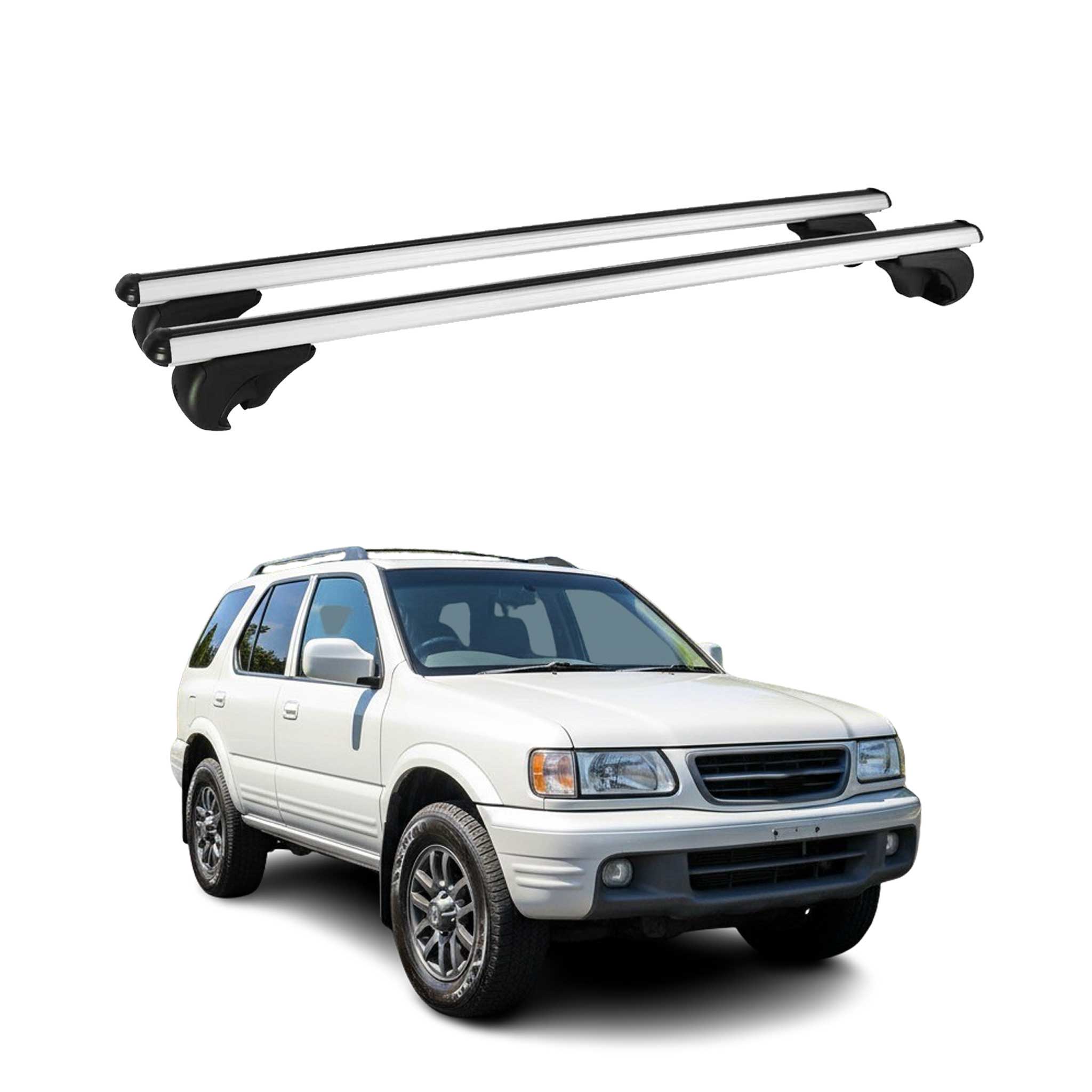 1995-2001 Honda Passport Roof Rack Cross Bars Silver