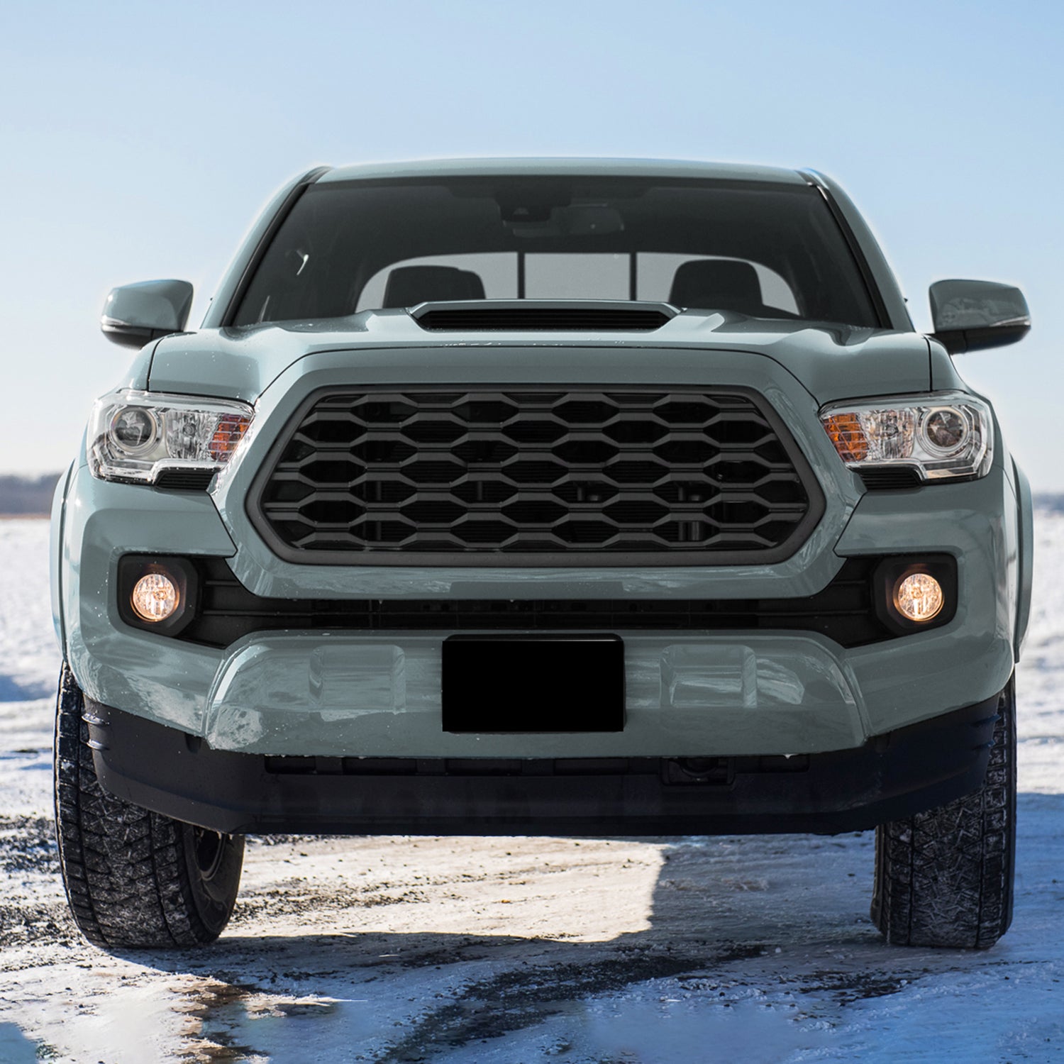 2016-2023 Toyota Tacoma LED Bar Projector Headlight Chrome/Clear Lens