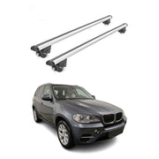 2007-2013 BMW X5 E70 Roof Rack Cross Bars Silver
