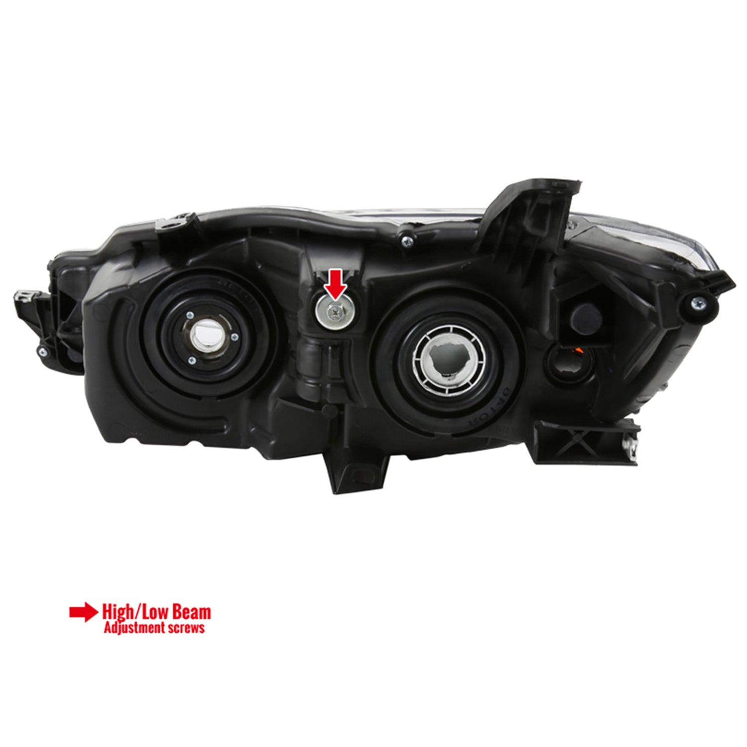 2015-2017 Toyota Camry Projector Headlight Amber Reflector - Passenger Side