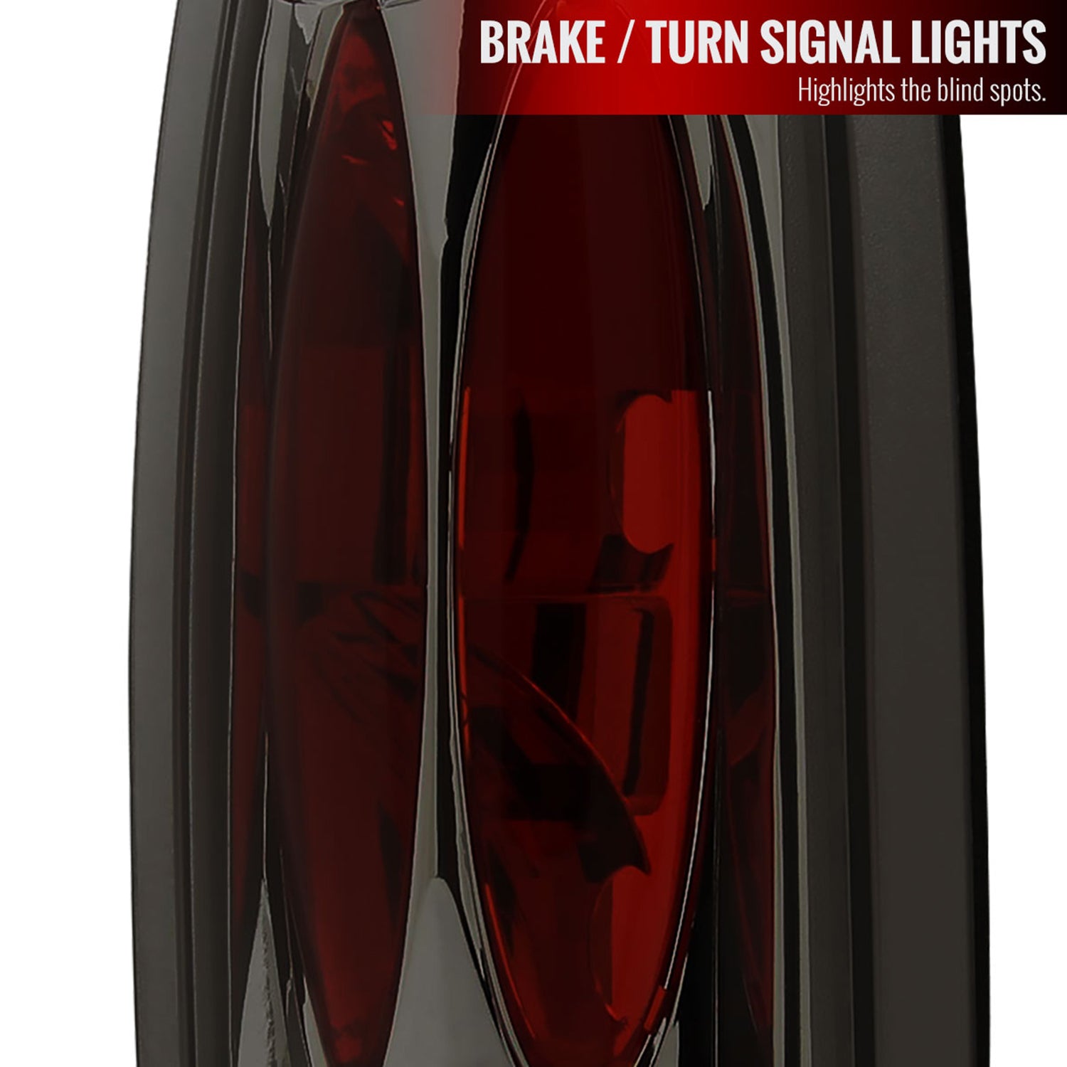 1988-2000 Chevy Silverado/Tahoe/Suburban/Sierra/Yukon Tail Lights Chrome/Smoke