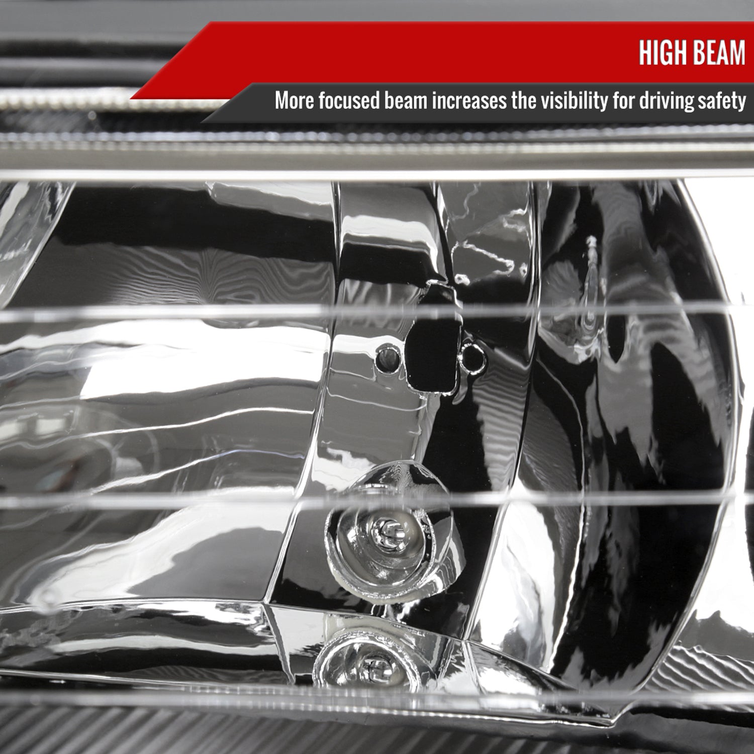 2006-2008 Hyundai Sonata Projector Style Headlights Matte Black/Clear Lens