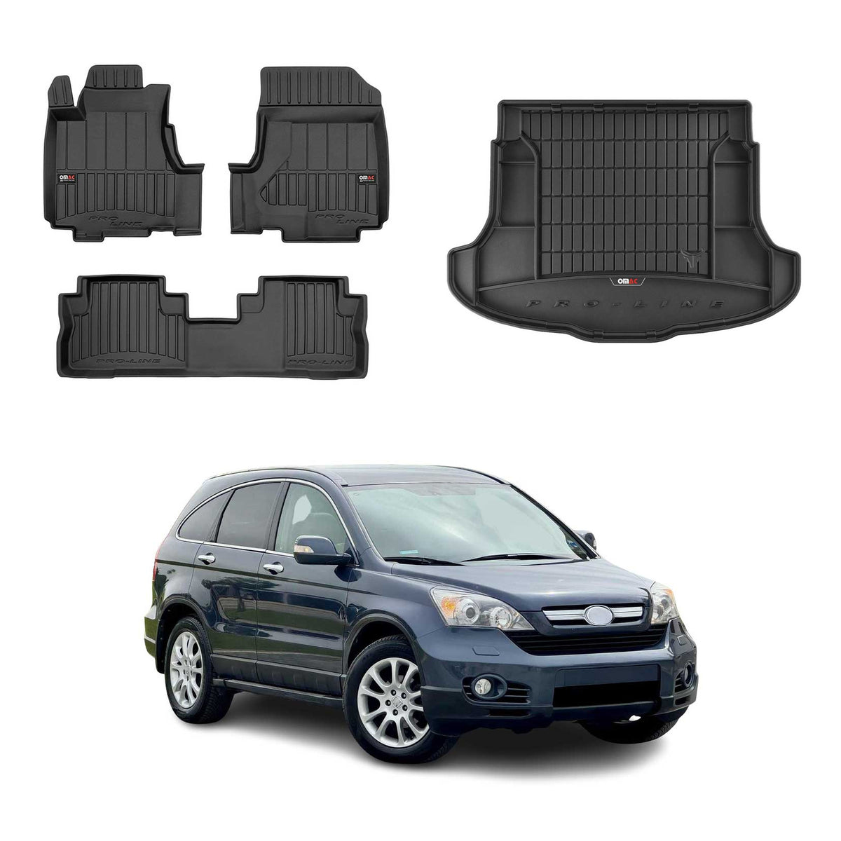 OMAC Floor Mats & Cargo Liners for Honda CR-V 2007-2011
