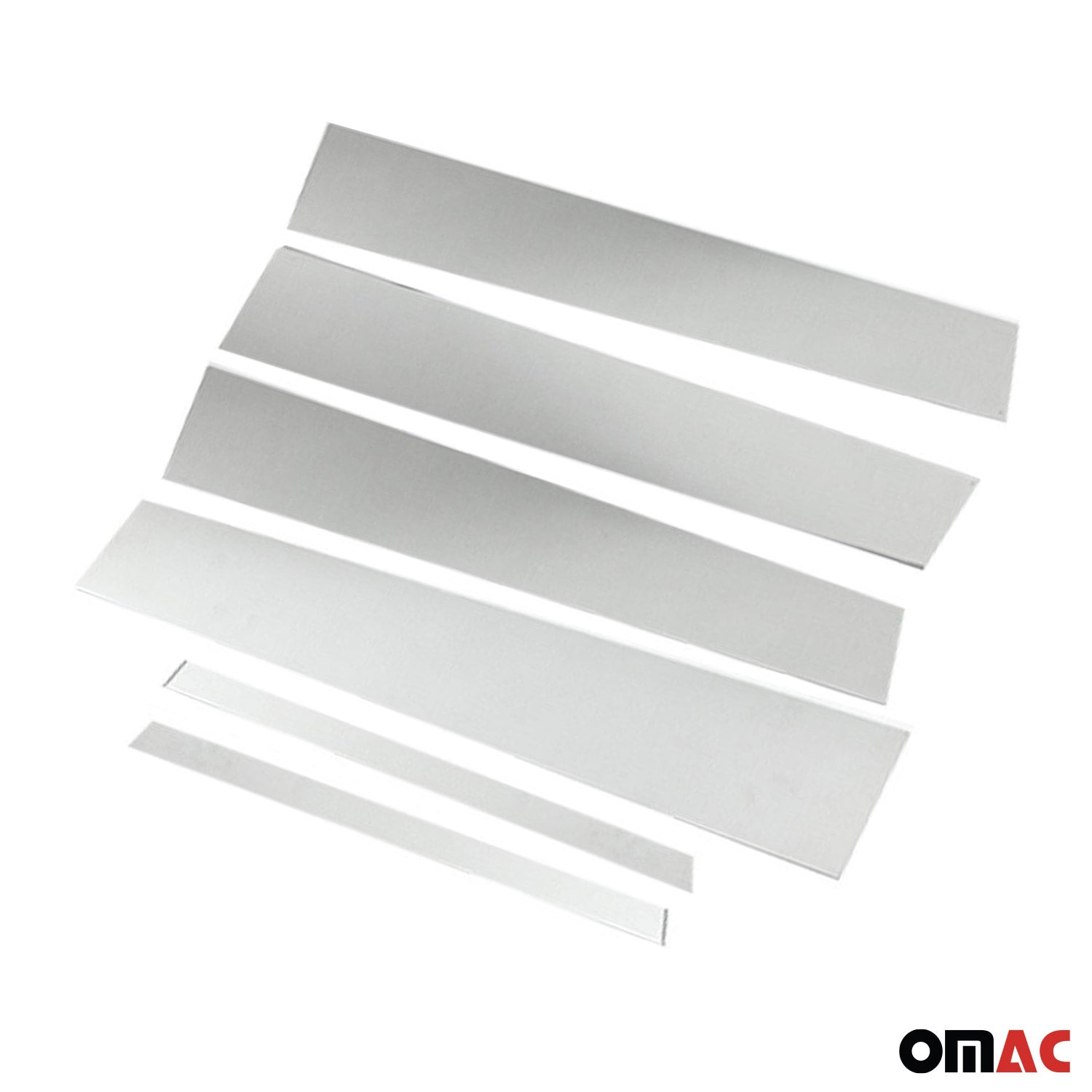 2013-2022 Buick Encore Window B Pillar Posts Door Trim Cover Stainless Steel Silver 6x