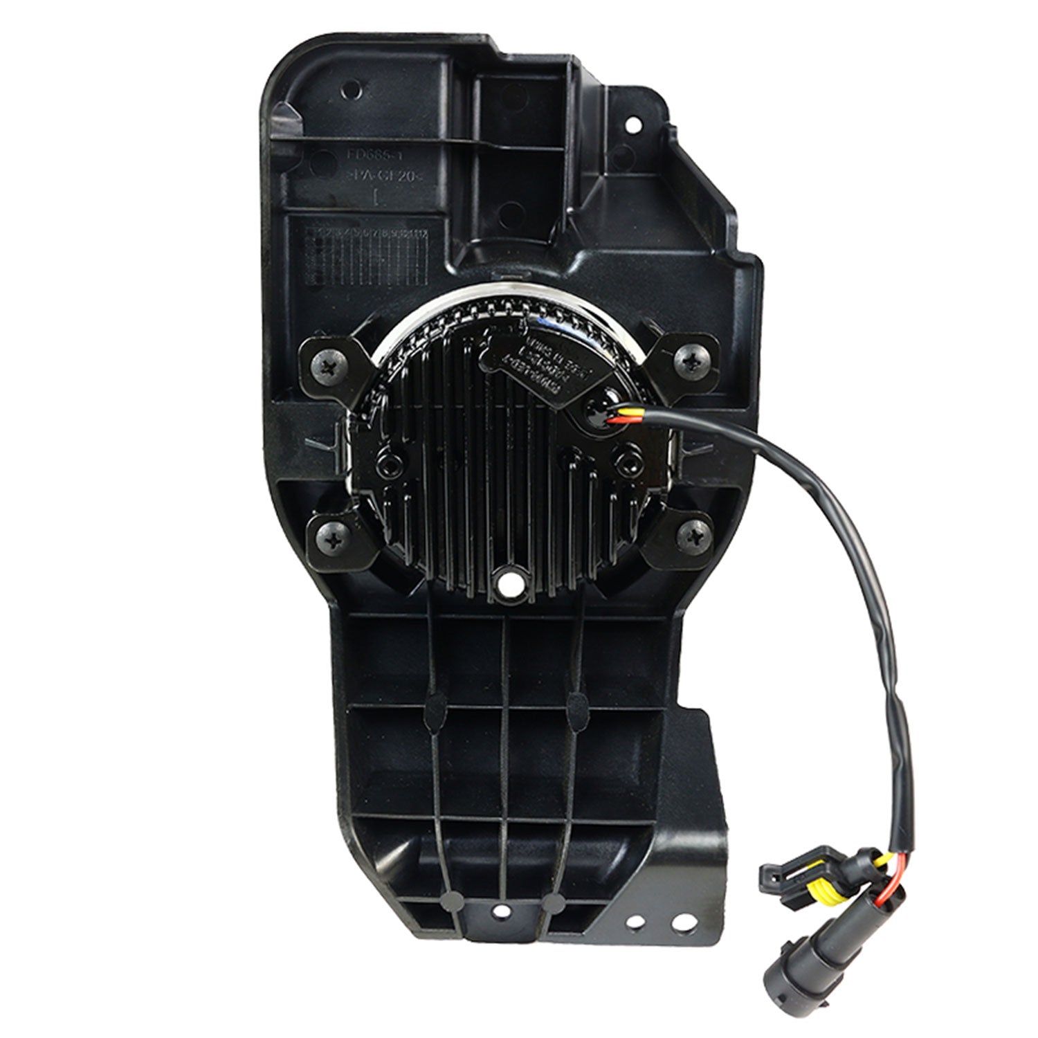 2011-2015 Ford Explorer 6500K SMD LED Projector Fog Lights Kit Chrome/Clear