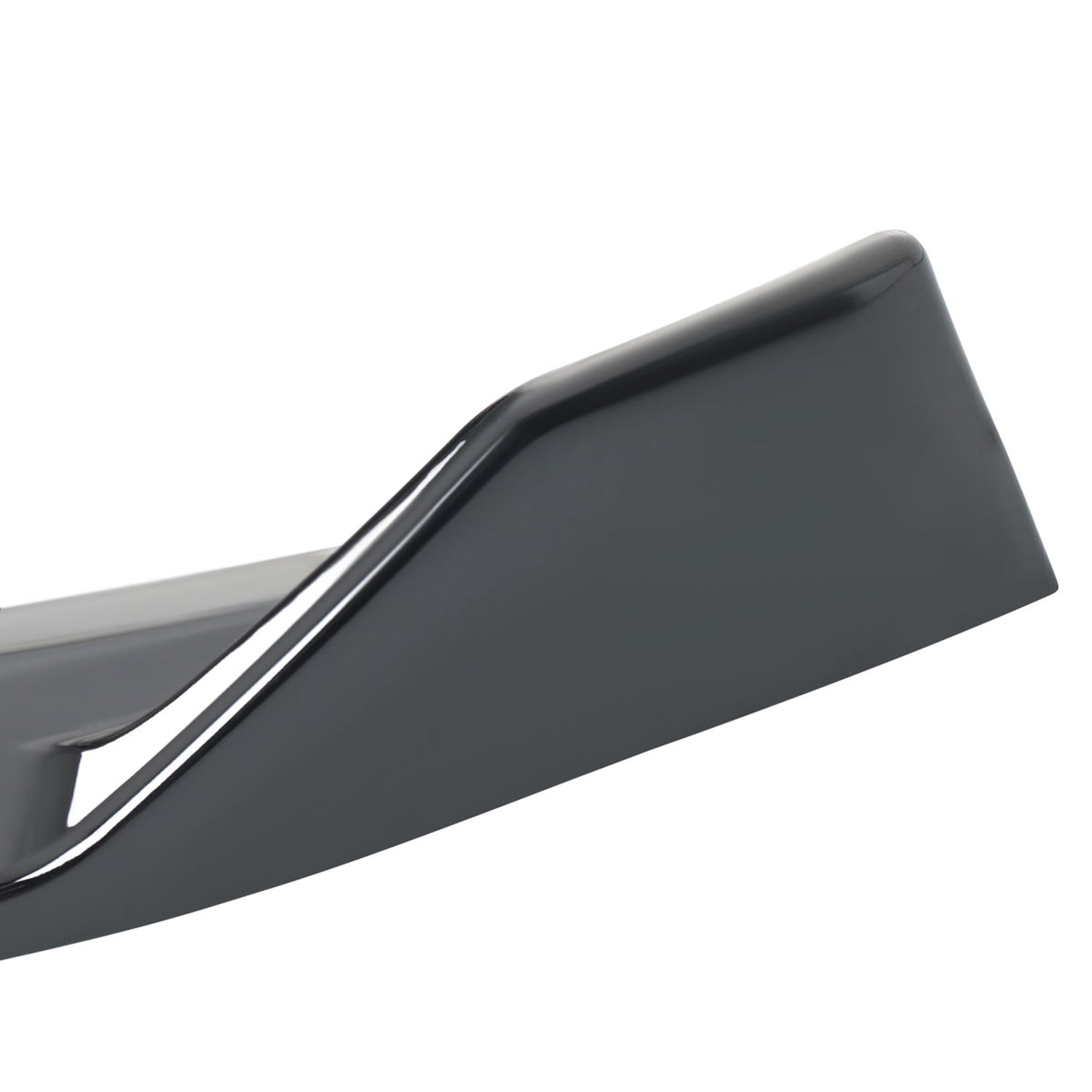 2013-2017 Hyundai Veloster Turbo Glossy Black 3PC Front Bumper Splitter Kit