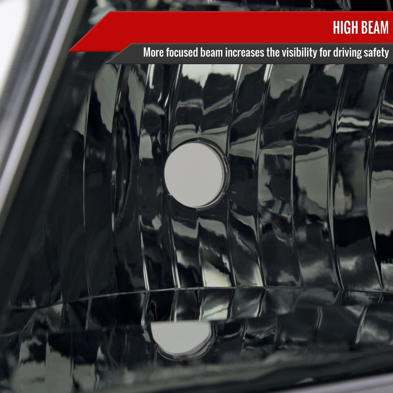 2009-2020 Dodge Journey Factory Style Headlights Chrome Housing/Smoke Lens